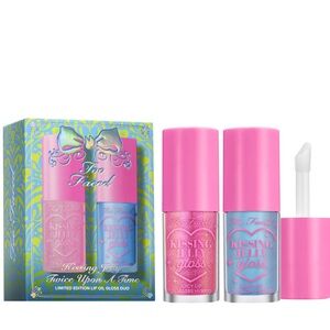 Too Faced Kissing Jelly Gloss Duo — Limited Edition Set $44 Value